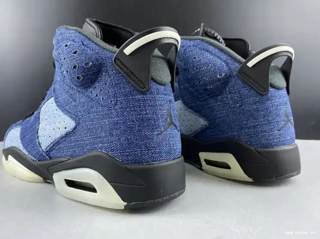 Chep Onekick Jordan Washed Denim CT5350-401 Air 6 0514